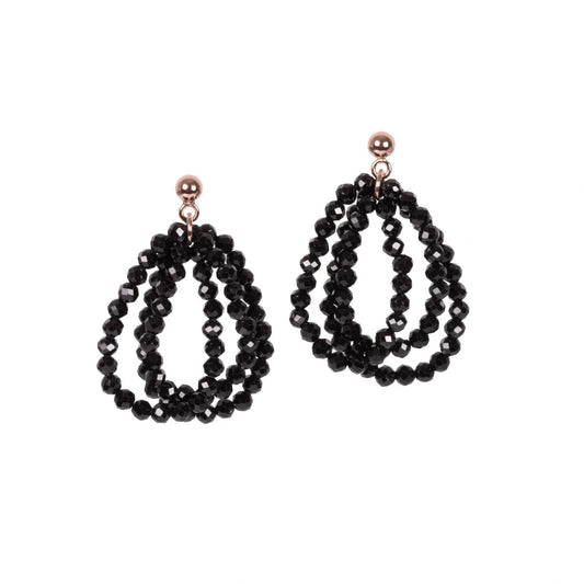 Cherie Boho S Earrings - Rose Gold and Silver