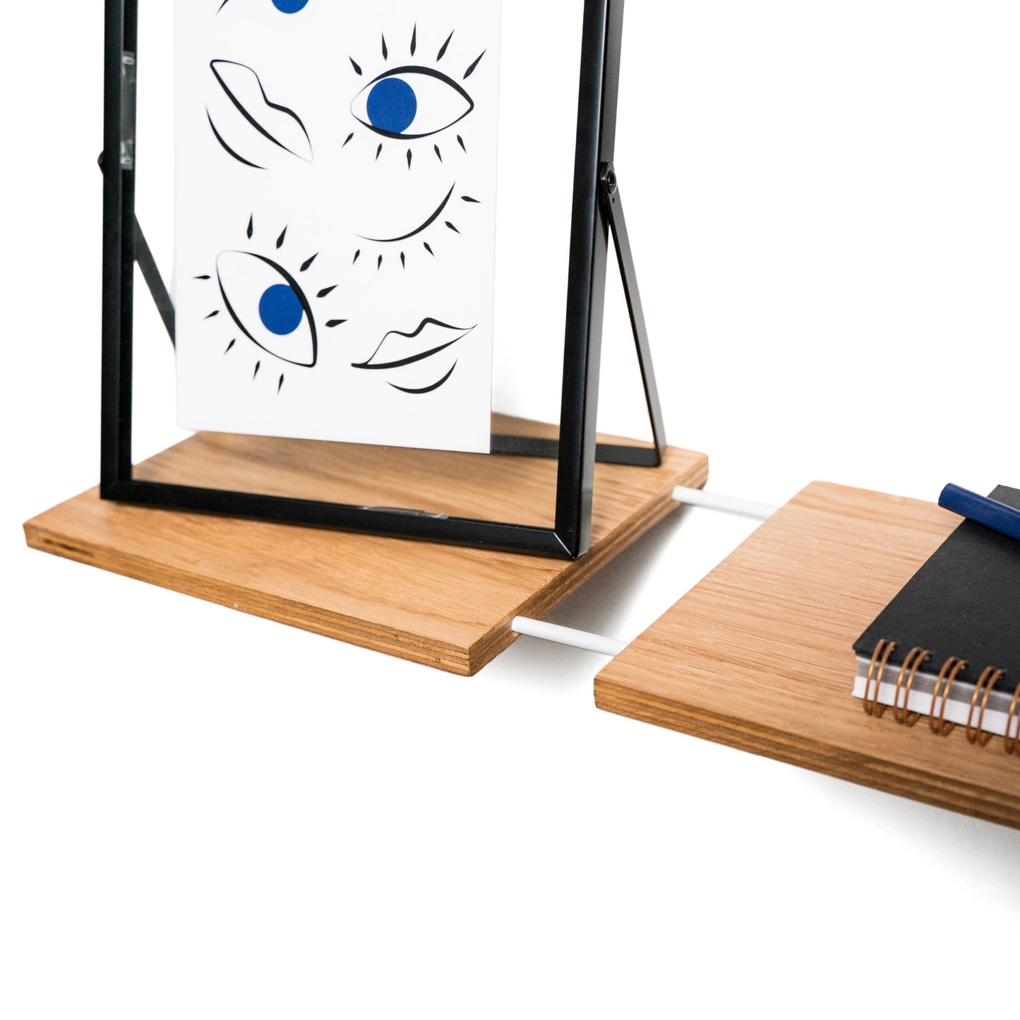 Floating Wooden Wall Shelf - Luno