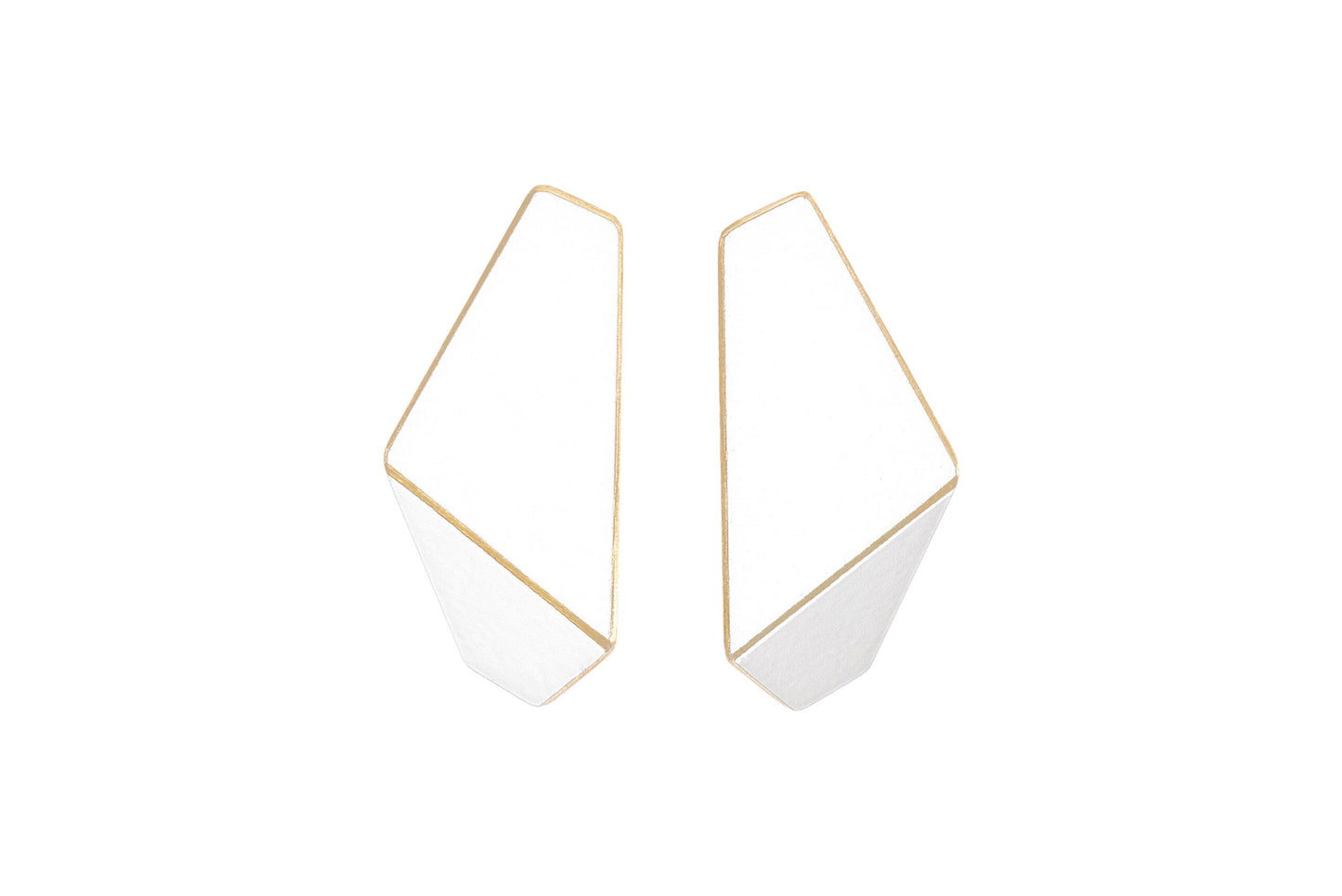 Folded Slim Earrings