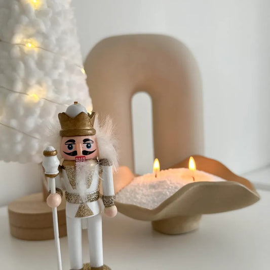 Powdered Candle Refill Kit – Unscented Ivory, 330g